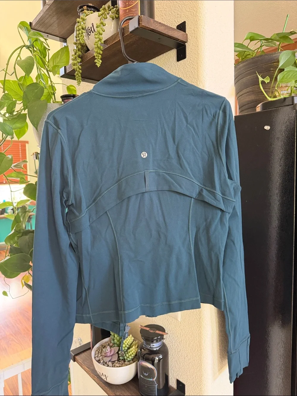lululemon athletica Teal Full-Zip Utility Jacket
